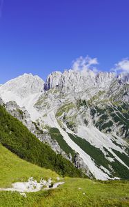 Preview wallpaper mountains, peidmont, relief, landscape, nature