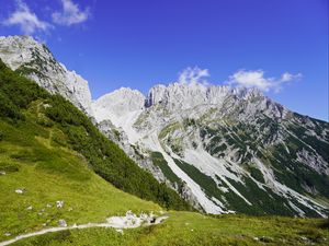 Preview wallpaper mountains, peidmont, relief, landscape, nature