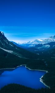 Preview wallpaper mountains, peyto lake, canada