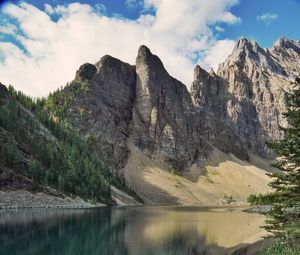 Preview wallpaper mountains, piedmont, lake, reflection, nature