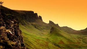 Preview wallpaper mountains, piedmont, landscape, nature