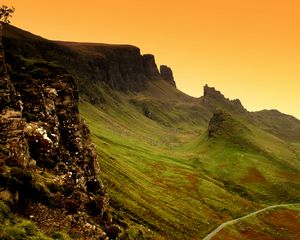 Preview wallpaper mountains, piedmont, landscape, nature