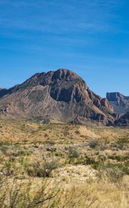 Preview wallpaper mountains, prairies, desert, dryness