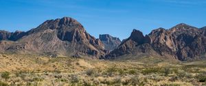 Preview wallpaper mountains, prairies, desert, dryness