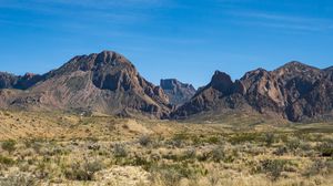 Preview wallpaper mountains, prairies, desert, dryness