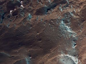 Preview wallpaper mountains, relief, aerial view, snow, snowy
