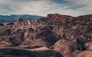 Preview wallpaper mountains, relief, landscape, sky