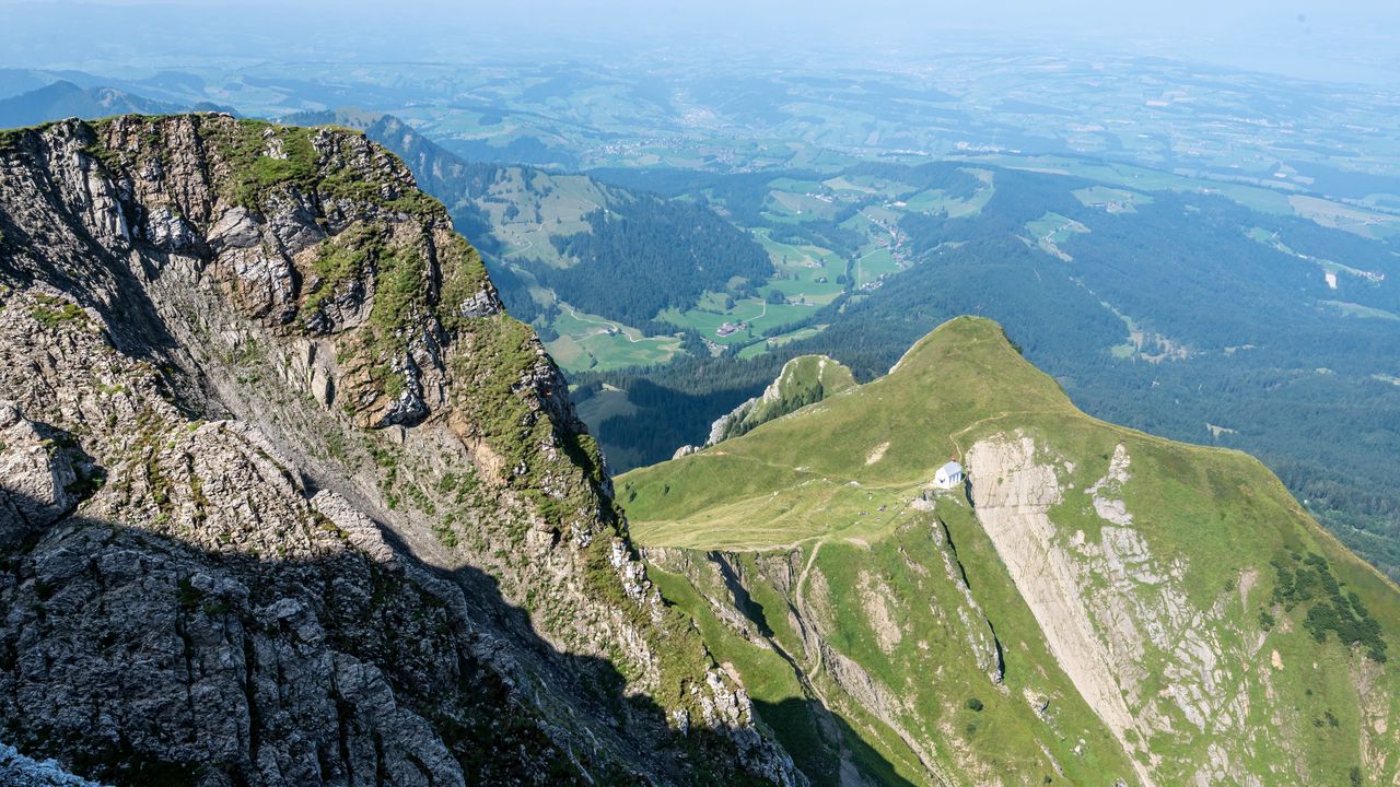 Wallpaper mountains, relief, landscape, aerial view