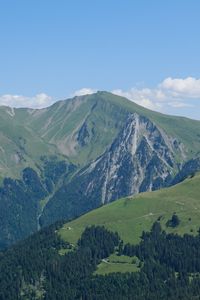 Preview wallpaper mountains, relief, landscape, nature, green, aerial view