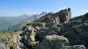 Preview wallpaper mountains, relief, landscape, nature, sky