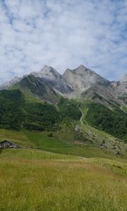 Preview wallpaper mountains, relief, landscape, nature, valley