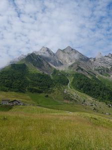 Preview wallpaper mountains, relief, landscape, nature, valley