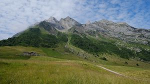 Preview wallpaper mountains, relief, landscape, nature, valley