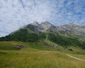 Preview wallpaper mountains, relief, landscape, nature, valley