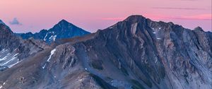 Preview wallpaper mountains, relief, rocks, slope, peaks