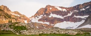 Preview wallpaper mountains, relief, snow, valley, landscape