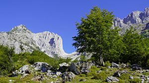 Preview wallpaper mountains, relief, stones, landscape, nature