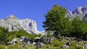 Preview wallpaper mountains, relief, stones, landscape, nature