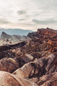 Preview wallpaper mountains, ridges, rocky, stone, mountain range