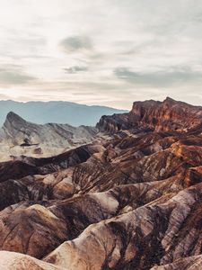 Preview wallpaper mountains, ridges, rocky, stone, mountain range