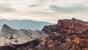 Preview wallpaper mountains, ridges, rocky, stone, mountain range