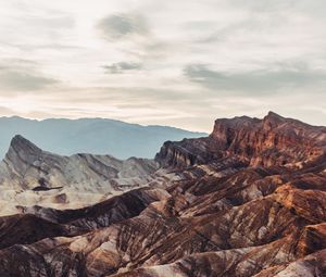 Preview wallpaper mountains, ridges, rocky, stone, mountain range