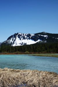 Preview wallpaper mountains, river, trees, forest, landscape