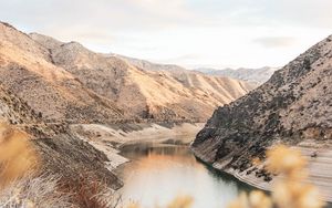 Preview wallpaper mountains, river, valley, landscape