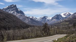 Preview wallpaper mountains, road, landscape