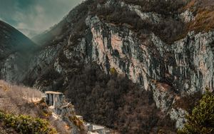 Preview wallpaper mountains, road, peaks, landscape, france