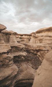 Preview wallpaper mountains, rocks, canyon, cliff, nature