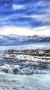 Preview wallpaper mountains, rocks, ice, cold