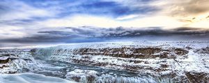 Preview wallpaper mountains, rocks, ice, cold