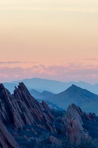 Preview wallpaper mountains, rocks, landscape, stone, mountain range