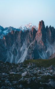 Preview wallpaper mountains, rocks, mountain range, peaks, landscape