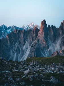 Preview wallpaper mountains, rocks, mountain range, peaks, landscape