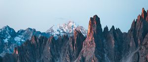 Preview wallpaper mountains, rocks, mountain range, peaks, landscape