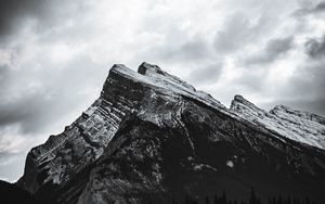 Preview wallpaper mountains, rocks, peak, lake