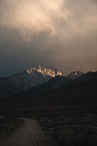 Preview wallpaper mountains, rocks, peaks, road