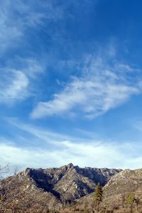 Preview wallpaper mountains, rocks, peaks, sky, clouds