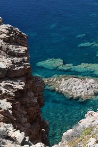 Preview wallpaper mountains, rocks, reefs, sea, nature