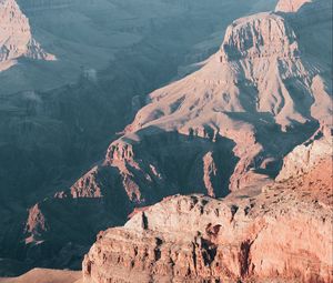 Preview wallpaper mountains, rocks, relief, gorge, nature, landscape