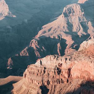 Preview wallpaper mountains, rocks, relief, gorge, nature, landscape