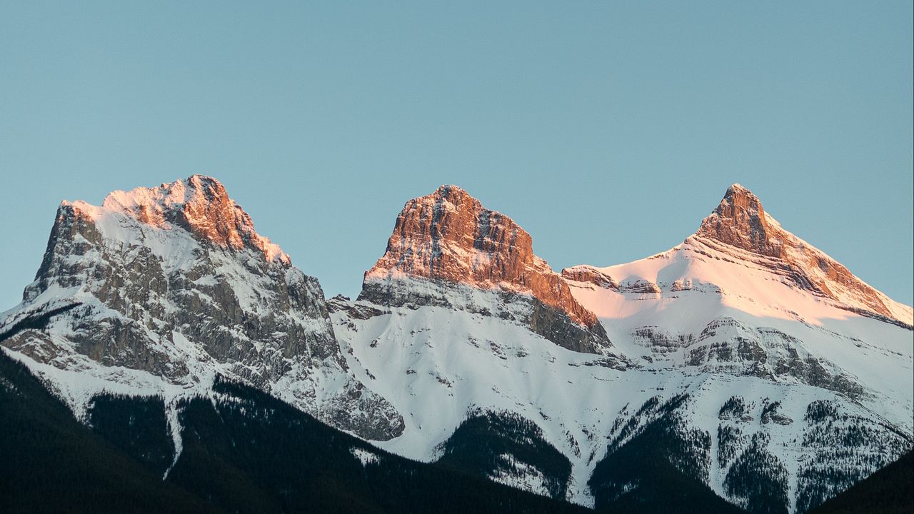 Wallpaper mountains, rocks, snow, snowy, peaks