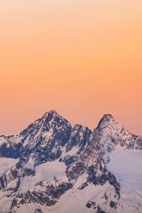 Preview wallpaper mountains, rocks, snow, snowy, peaks, slope