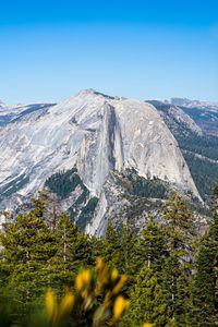 Preview wallpaper mountains, rocks, trees, landscape, nature, relief