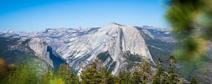 Preview wallpaper mountains, rocks, trees, landscape, nature, relief