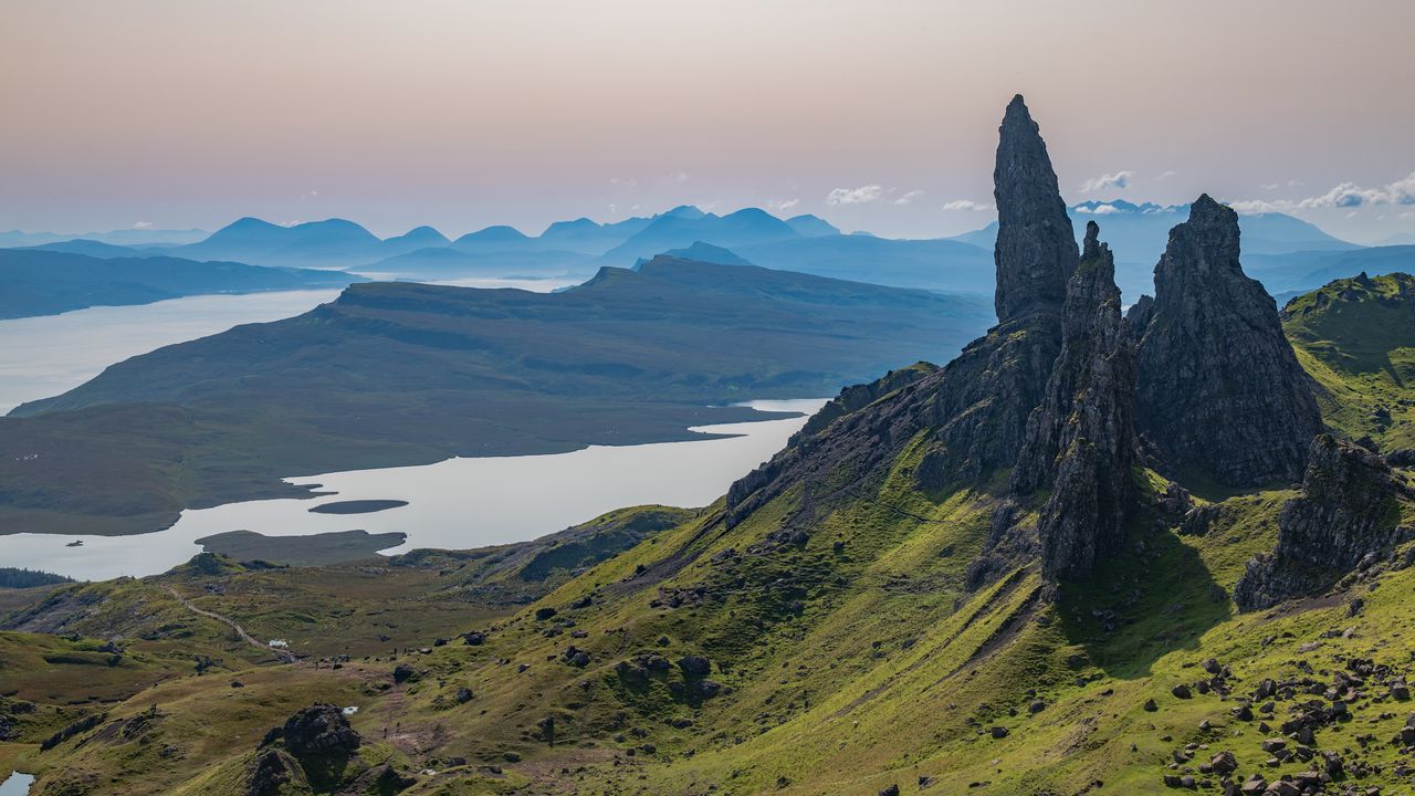 Wallpaper mountains, rocks, view, landscape, nature