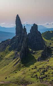 Preview wallpaper mountains, rocks, view, landscape, nature