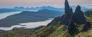 Preview wallpaper mountains, rocks, view, landscape, nature